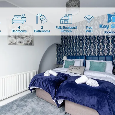 Apartment Keysleeps Coastal Retreat: Four-bedroom Workington Getaway *
